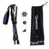 Qunature Nordic-Walking-Stock Aluminium 110-130 cm 1 Stück - Lila