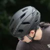 ROCKBROS LK-15 Carbon Fiber Fahrradhelm 58-62 cm Schwarz