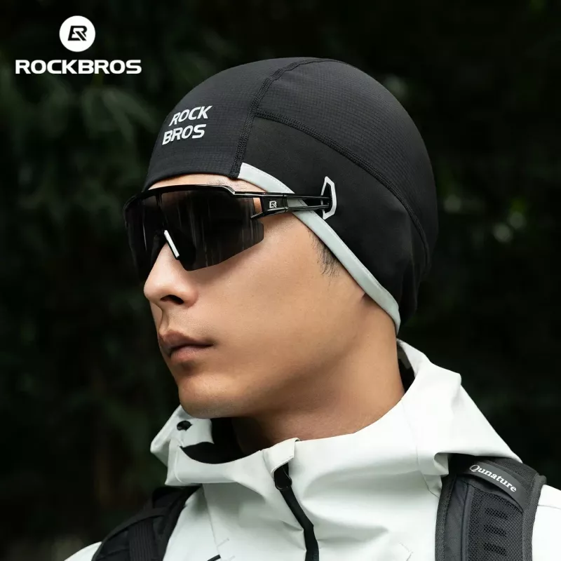 ROCKBROS M016 Winter Windproof Cycling Cap Black 54-61 cm