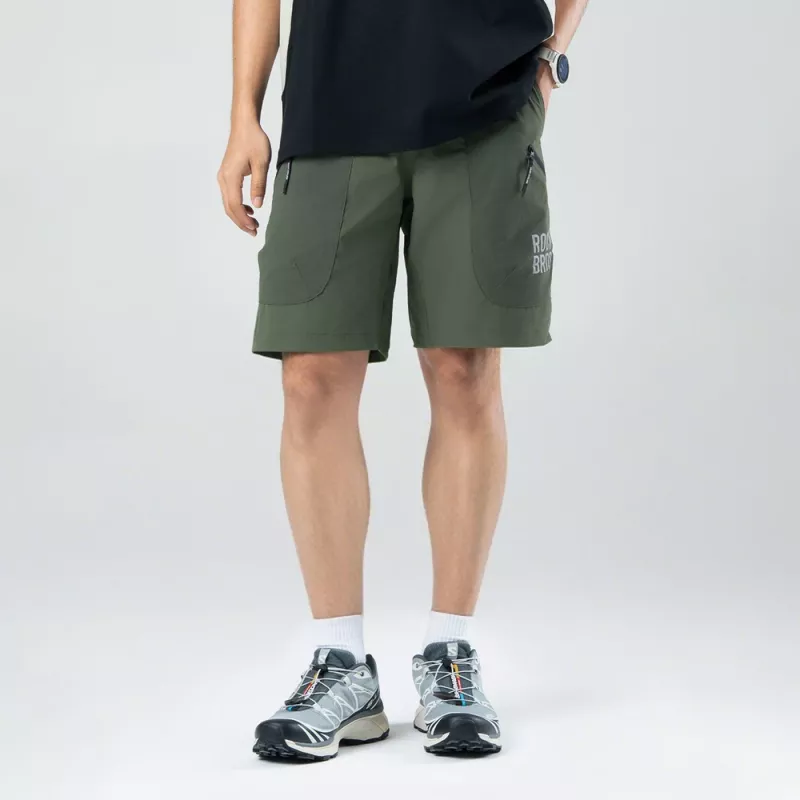 ROCKBROS Fahrradshorts YDDK015 mit Gürtel Größe XXXL - Grün