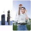Wozinsky Selfie Stick WC1Y30S Teleskopstativ 1,3m mit Handyhalter - Schwarz
