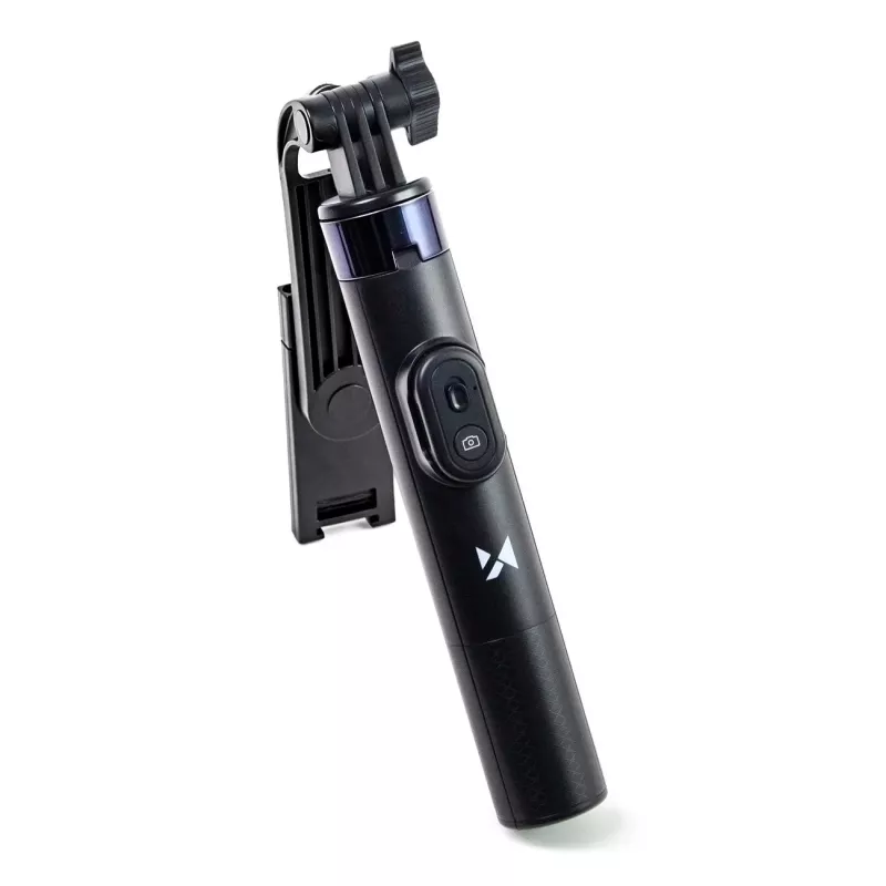 Wozinsky Selfie Stick WC1Y30S Teleskopstativ 1,3m mit Handyhalter - Schwarz