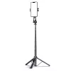 Wozinsky Selfie Stick WC1Y30S Teleskopstativ 1,3m mit Handyhalter - Schwarz
