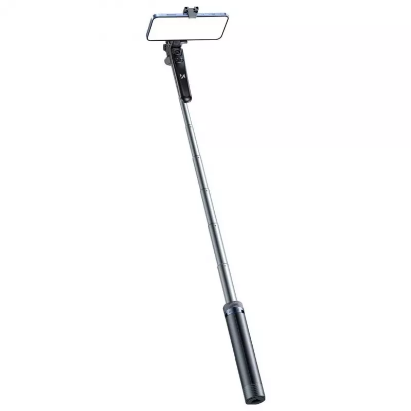 Selfie Stick Wozinsky WC1Y70S Teleskop-Stativ 1,7 m mit Handyhalter - Schwarz