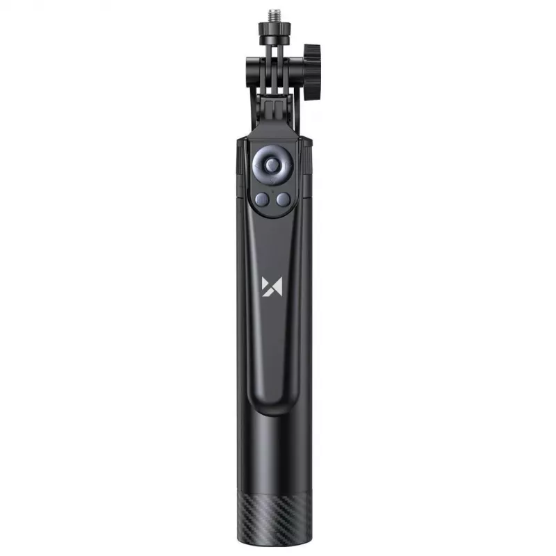 Selfie Stick Wozinsky WC1Y70S Teleskop-Stativ 1,7 m mit Handyhalter - Schwarz