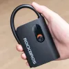 ROCKBROS L1 Mini Tragbare Elektrische Luftpumpe 70 PSI Kompressor Schlauchlänge 200 mm Schrader - Schwarz