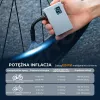 ROCKBROS AS240 PRO kabellose Luftpumpe, 120 PSI Kompressor, 420 mAh, Schwarz