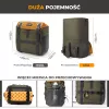 ROCKBROS W019 Fahrrad-Lenker-Tasche 13,5-24L Grün-Orange