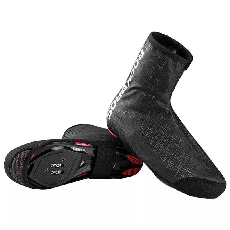 Rockbros LF1081 Winddichte Wasserdichte Fahrrad-Überschuhe 42-46 EU - Schwarz