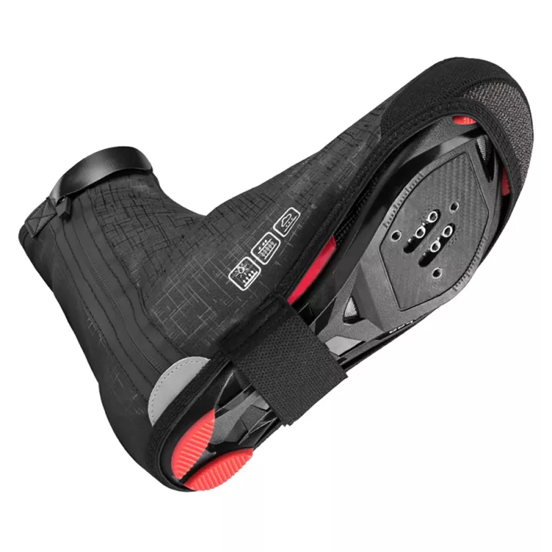 Rockbros LF1081 Winddichte Wasserdichte Fahrrad-Überschuhe 42-46 EU - Schwarz