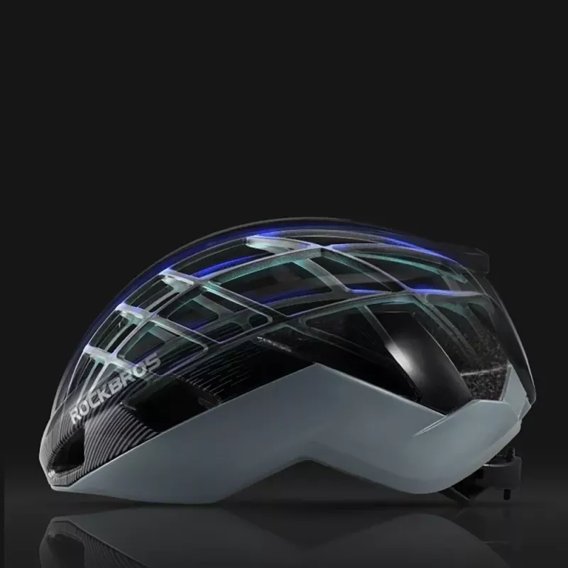 Rockbros LK-11 Fahrradhelm, Größe L (58-62 cm), Schwarz