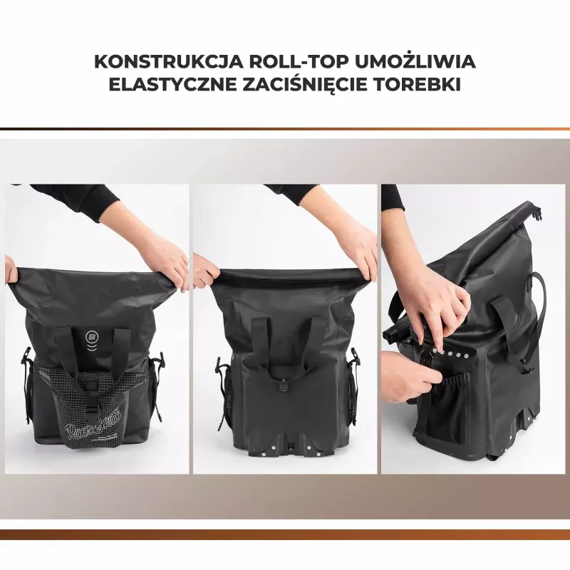Rockbros AS-158 Fronttasche für Brompton Klapprad - Schwarz