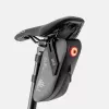 Rockbros AS-078-1 Satteltasche mit Smart-Rücklicht, 0,8 L, Schwarz