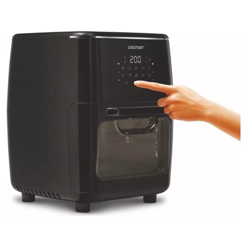 Zelmer ZAF7120 Heißluftfritteuse, Schwarz