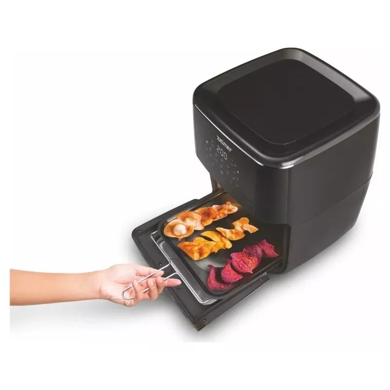 Zelmer ZAF7120 Heißluftfritteuse, Schwarz