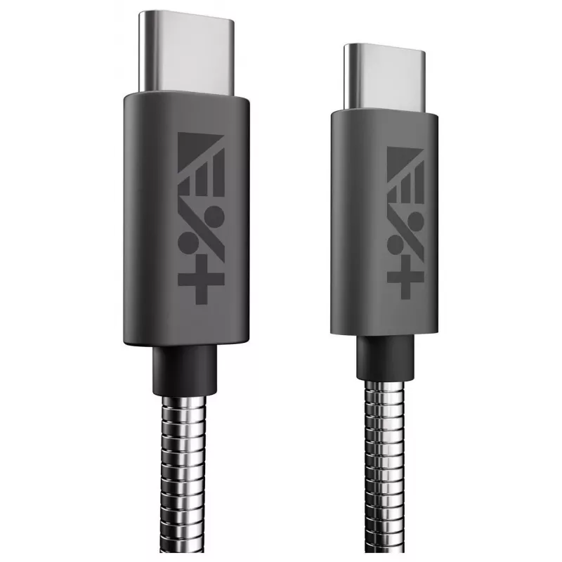 NEXT ONE USB-C auf USB-C Kabel 1,2 m Space Gray