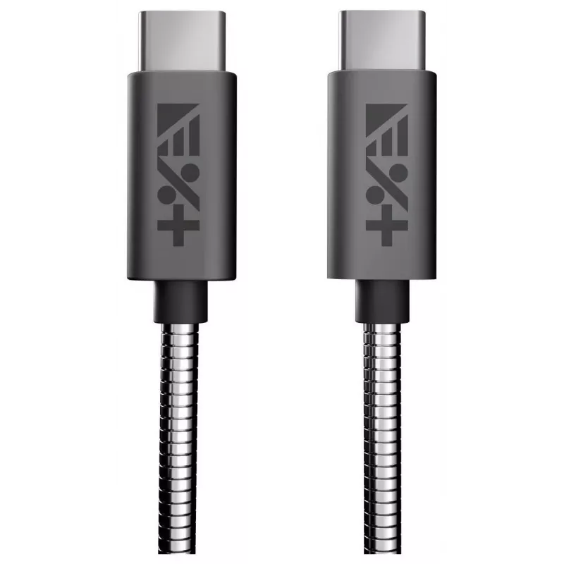 NEXT ONE USB-C auf USB-C Kabel 1,2 m Space Gray