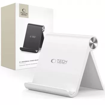 TECH-PROTECT Z1 Universal Stand Holder für Smartphone & Tablet, Weiß