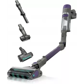 Shark PowerDetect IP1251EUT Akku-Staubsauger Stabstaubsauger Lila/Grau