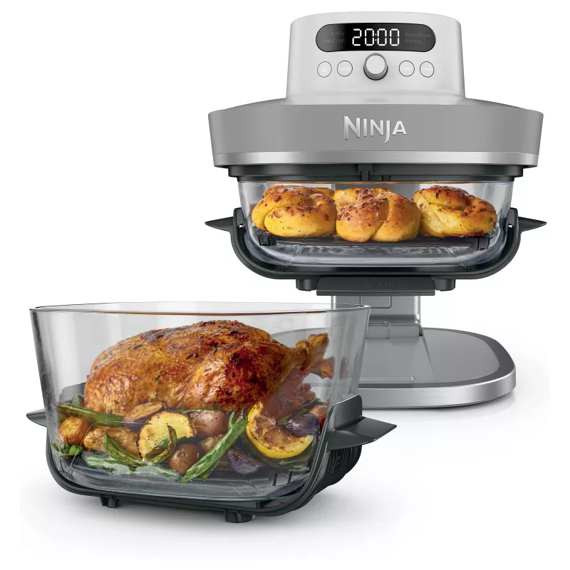 Ninja CRISPi PRO AS090EUWH Heißluftfritteuse, Weiß