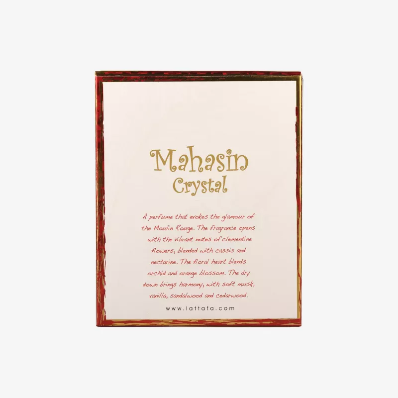 Lattafa Mahasin Crystal Eau de Parfum für Damen 100 ml