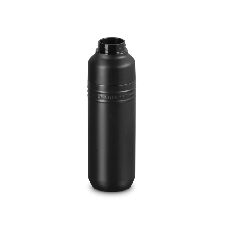 Le Creuset On The Go Wasserflasche Matt Schwarz 500 ml
