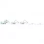 Atlas Hardware Pack Nuts - 100-teilige Sortiment Sechskantmuttern, Stahl, verzinkt, Grobgewinde (UNC & metrisch)