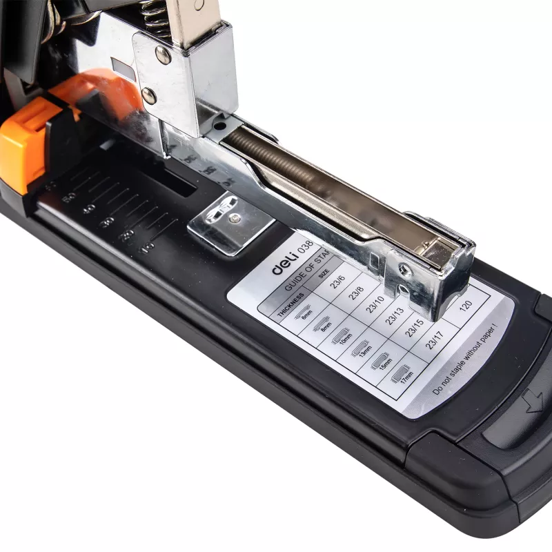 Deli Heavy Duty Hefter Schwarz - Bürobedarf