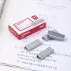 Deli ESSENTIAL Heftklammern 24/6, 1000 Stück, verzinkter Stahl, Silber