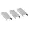 Deli ESSENTIAL Heftklammern 24/6, 1000 Stück, verzinkter Stahl, Silber