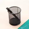 Deli Mesh Runder Stiftehalter 9,1x9,8x9,8 cm Schwarz