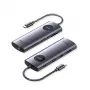 VENTION USB-C 10-in-1 Docking Station 8K 30Hz 100W PD mit LED-Display