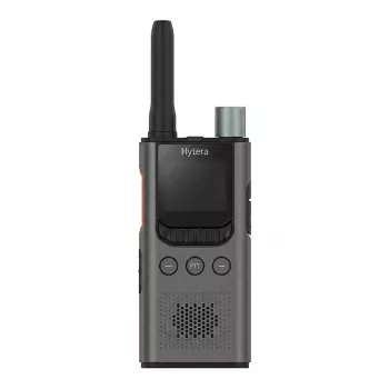 Hytera S1 Pro HYT-S35 U1 1W/3W 400-470MHz UHF DMR Handfunkgerät mit abnehmbarem Li-Poly 2200mAh Akku, Antenne AN0435H19, 3,5 mm Audio, 1,3 inch OLED-Display, Grau