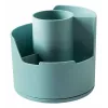 Deli LonGreen Stiftehalter 12x12x11 cm Hellblau