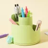 Deli LonGreen Stiftehalter Limettengrün 12x12x11cm