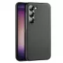 Dux Ducis Grit Case für Samsung Galaxy S23+ - Elegante Rückseite aus Kunstleder - Schwarz