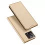 Dux Ducis Skin Pro Flip Case für Xiaomi 13, Geldbörse mit Kartenfach und Standfuß, Gold