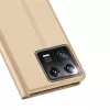 Dux Ducis Skin Pro Flip Case für Xiaomi 13, Geldbörse mit Kartenfach und Standfuß, Gold