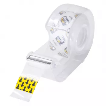 Deli Transparentes Klebeband mit Abroller D260804, 18 mm x 7 m