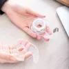 Deli Transparentes Klebeband mit Abroller D260804, 18 mm x 7 m