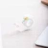Deli Transparentes Klebeband mit Abroller D260804, 18 mm x 7 m