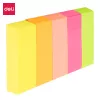 Deli Haftnotizen Index PP Stick Up 100 St. farbig