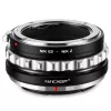 K&F Concept Nikon F (G/AF-S) auf Nikon Z Objektivadapter, Schwarz, Modell KF06.369