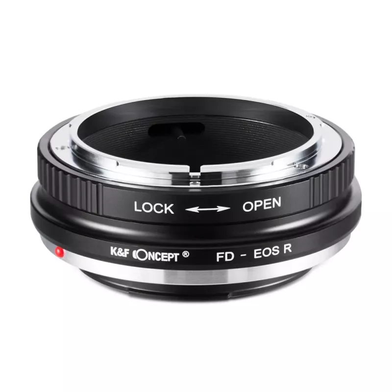 K&F Concept Objektivadapter Canon FD auf Canon RF (Schwarz)