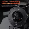 K&F Concept PRO Objektivadapter Canon EOS EF/EF-S auf M42 Kameragehäuse - Schwarz