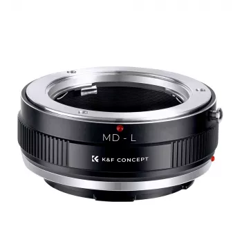 K&F Adapter Minolta MD/MC Objektiv auf Leica L-Mount Kamera - Schwarz