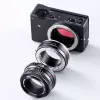 K&F Adapter Minolta MD/MC Objektiv auf Leica L-Mount Kamera - Schwarz