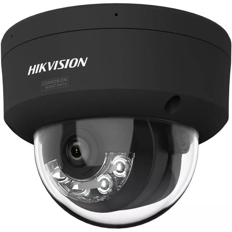 Hikvision DS-2CD2167G3-LIS2UY 2.8mm Schwarz 6MP AcuSense ColorVu IP Kamera