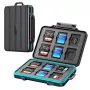 ORICO PHCD-3-BK-BP Memory Card Storage Case für 12 SD- und 12 MicroSD-Karten, Schwarz
