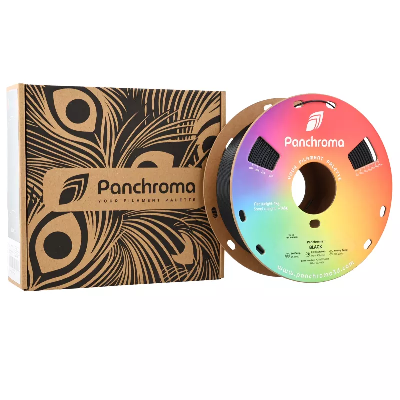 Polymaker Panchroma CoPE 3D-Drucker-Filament, 1,75 mm, 1 kg, Schwarz